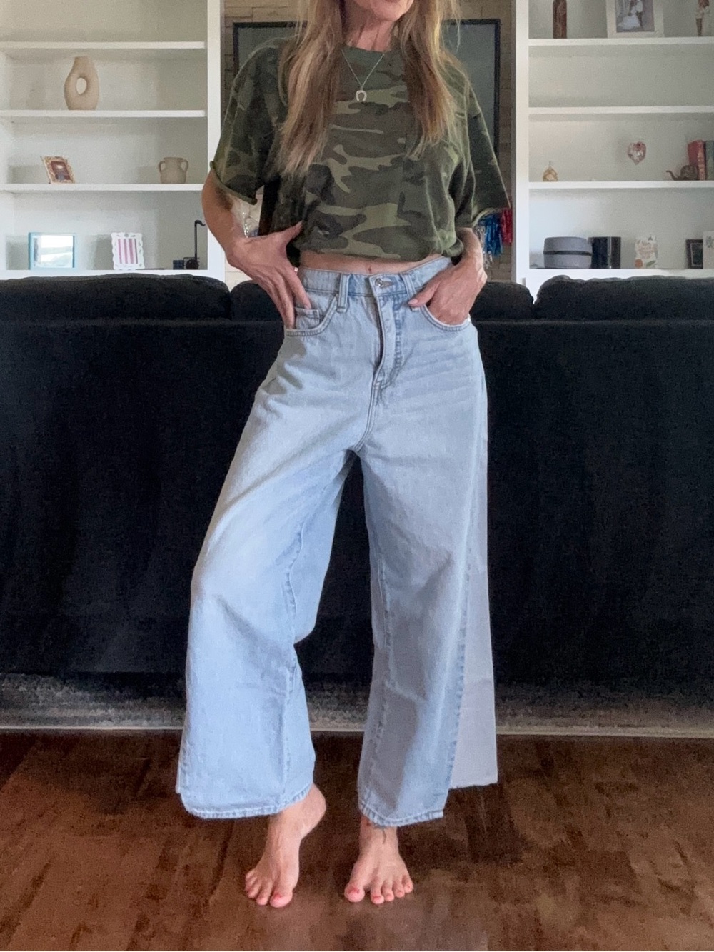 Circus by Sam Edelman Light Blue Wide Leg Jeans